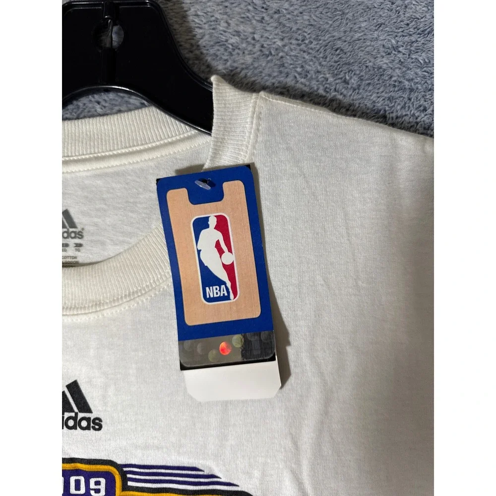 Adidas NBA Los Angeles Lakers 2009 Western Conference Champions‎ Shirt XL NEW